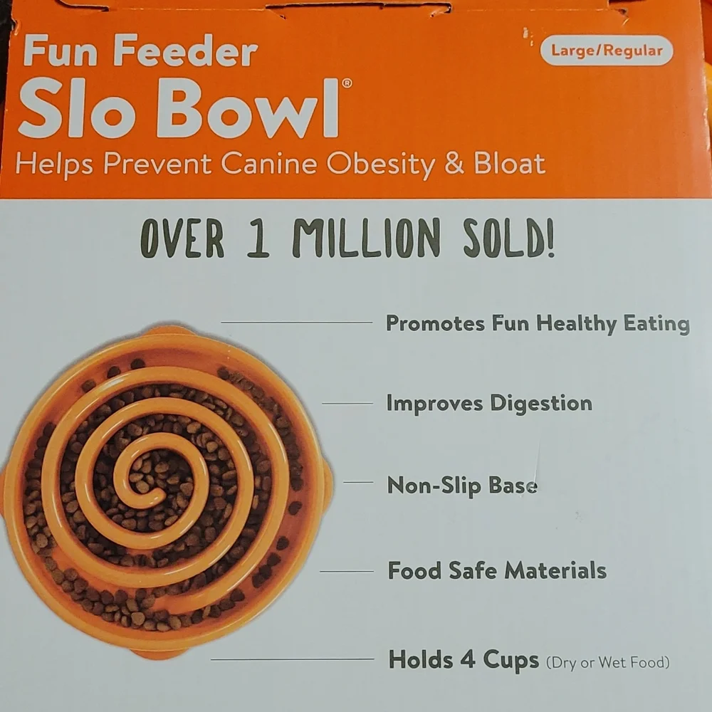 Slo Feeder Dog Bowl